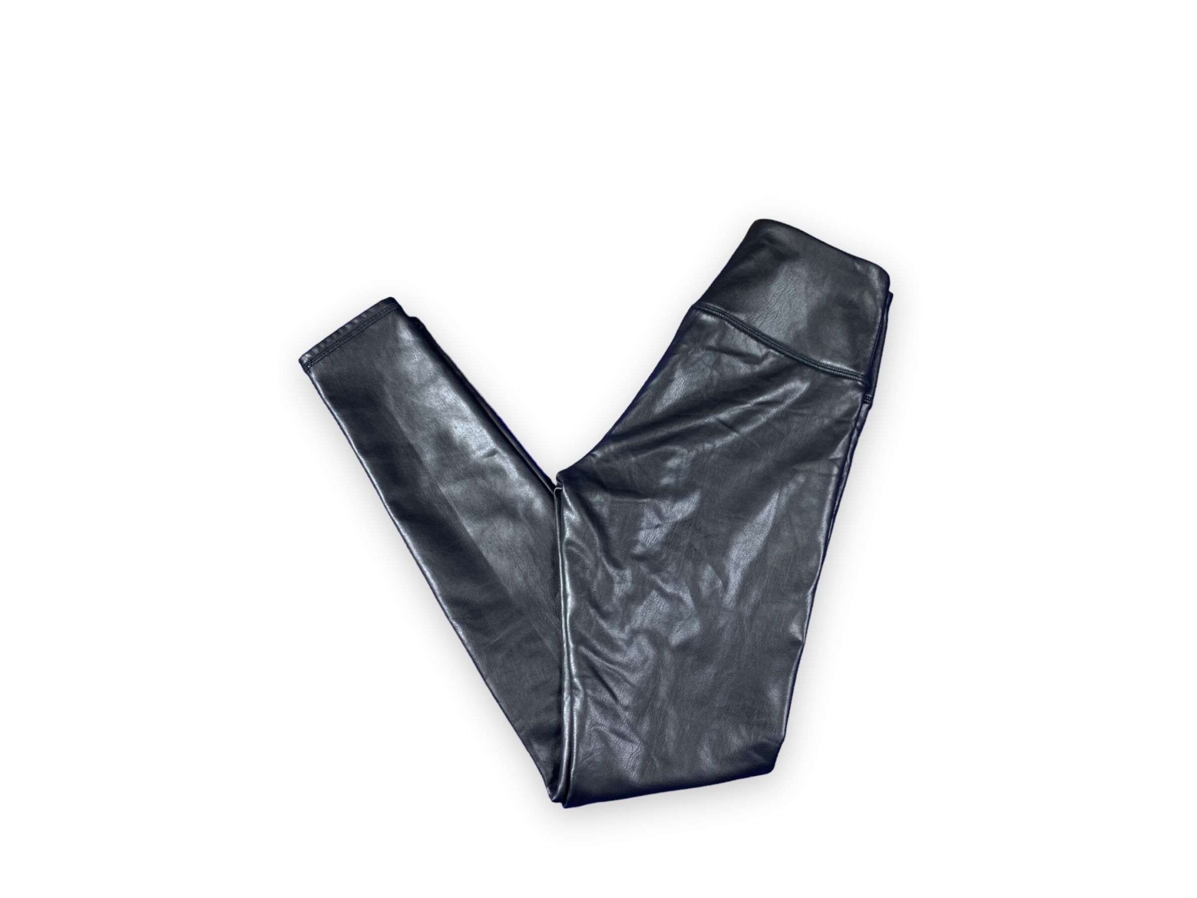 Kép 1/3 - Hollister Ultra High-Rise bőr hatású leggings (XS)
