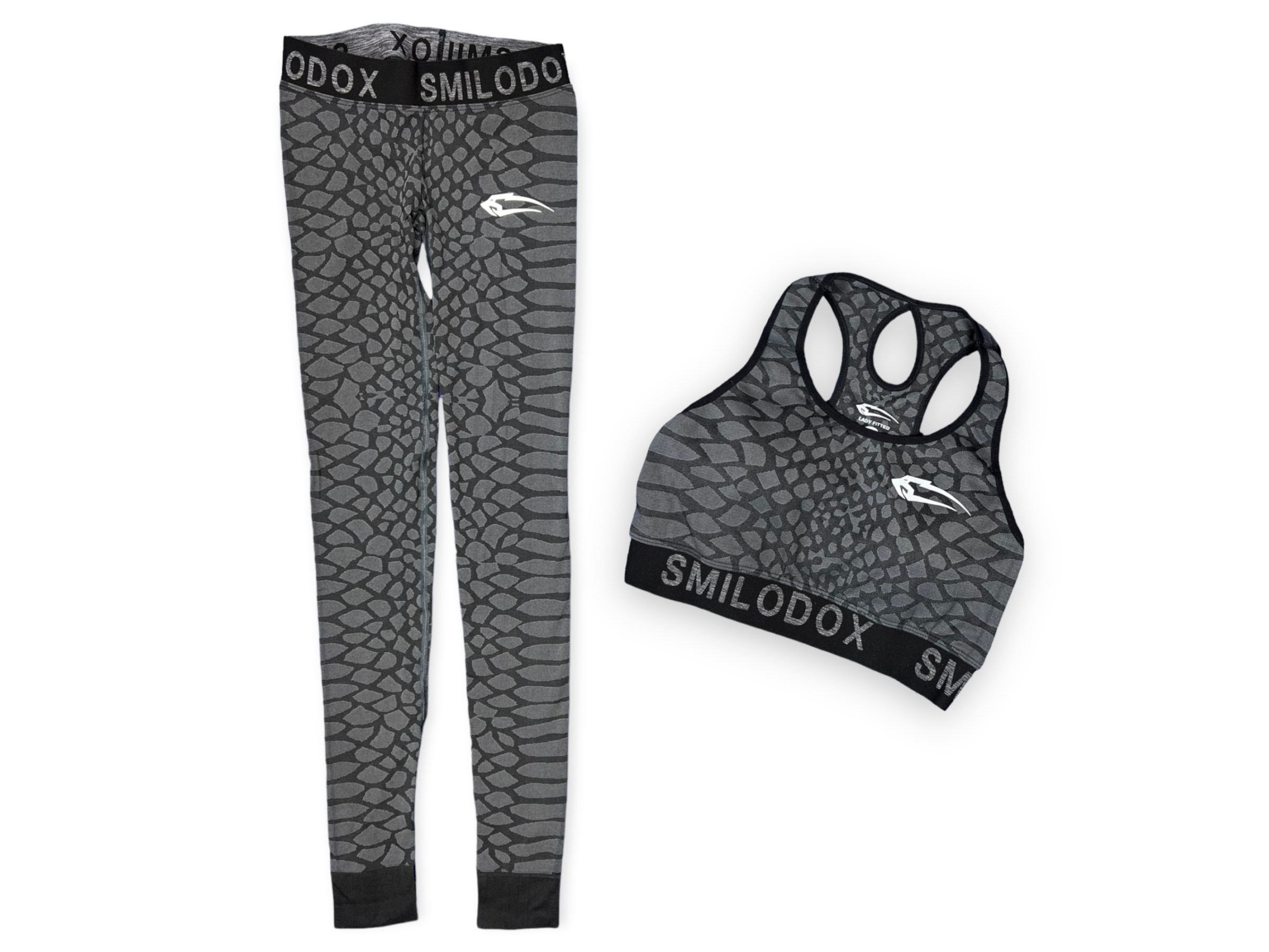 Kép 1/6 - Smilodox leggings + sportmelltartó szett (XS/S)