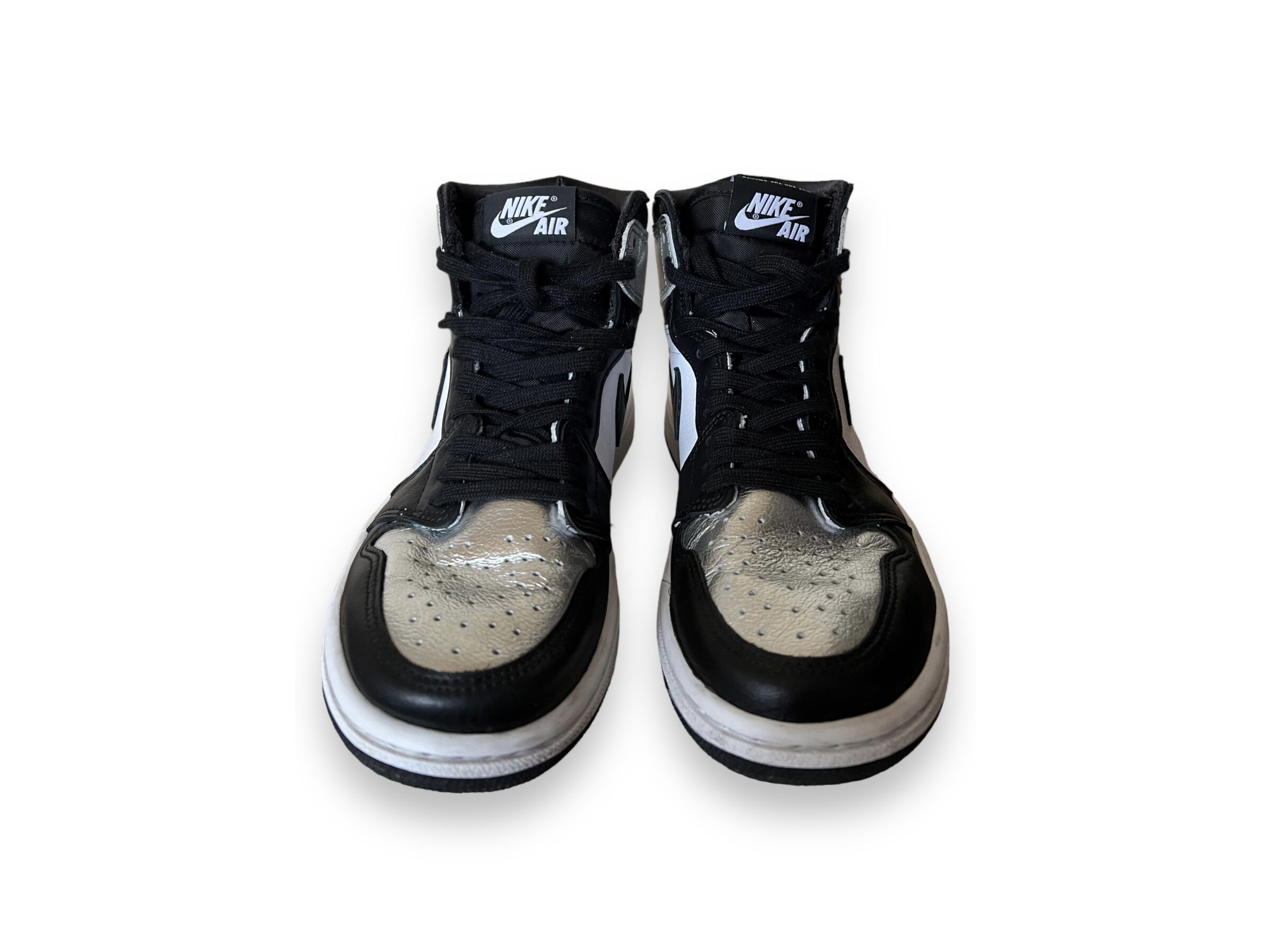 Kép 3/6 - Air Jordan 1 Retro High OG "Silver Toe" cipő (36)