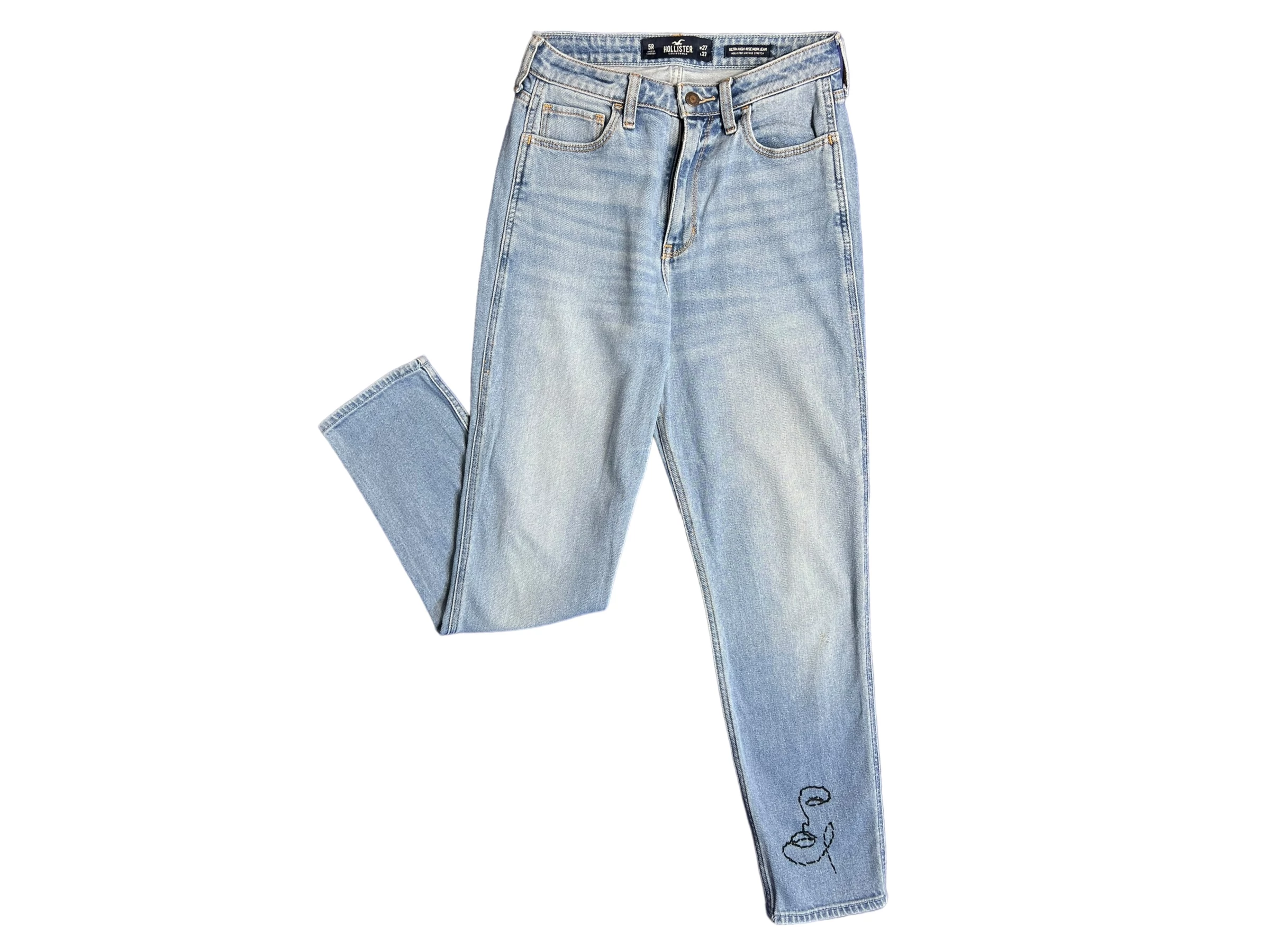 Hollister Ultra High Rise Mom nadrág (27/27)