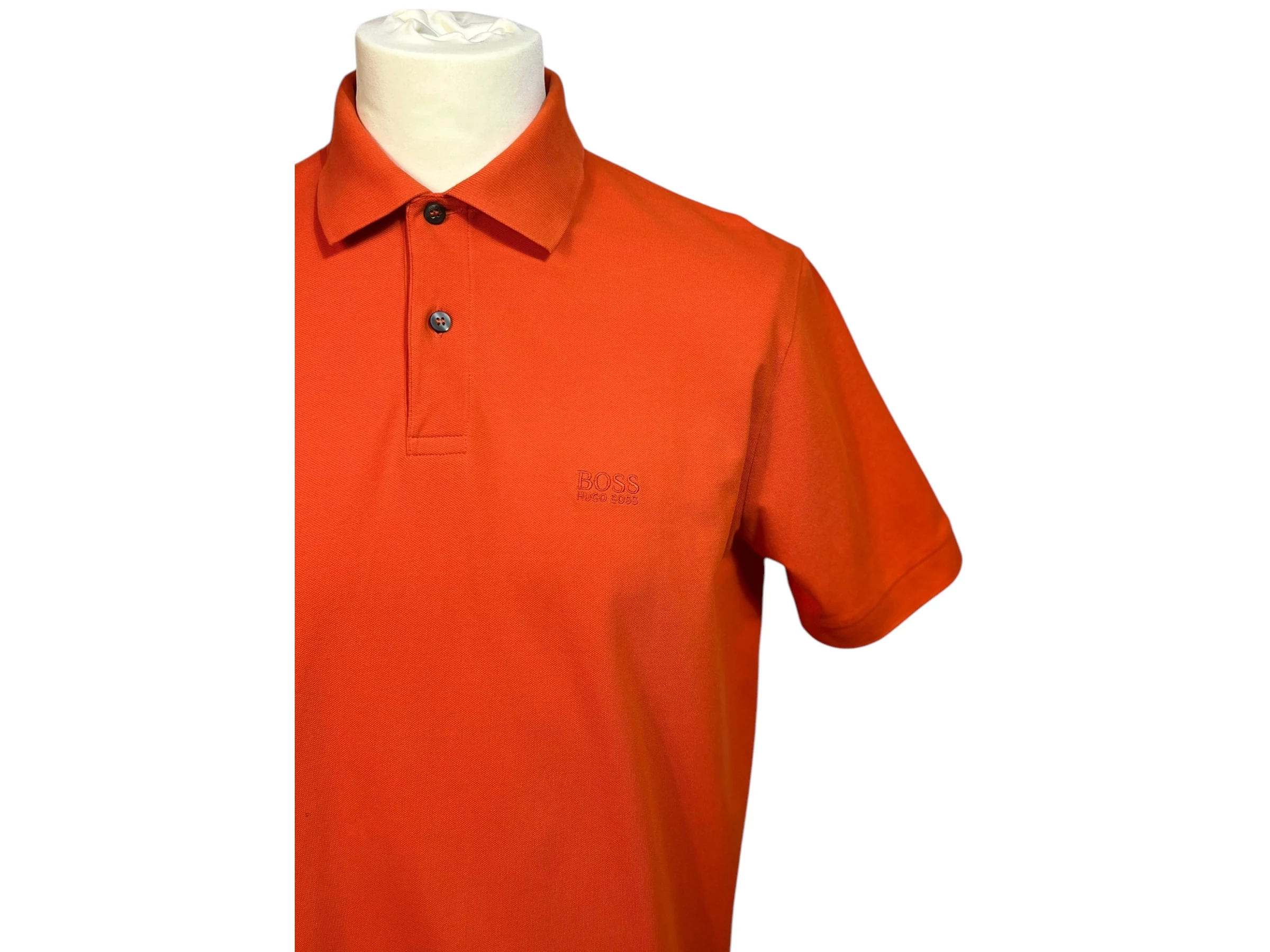 Hugo Boss galléros póló (L)