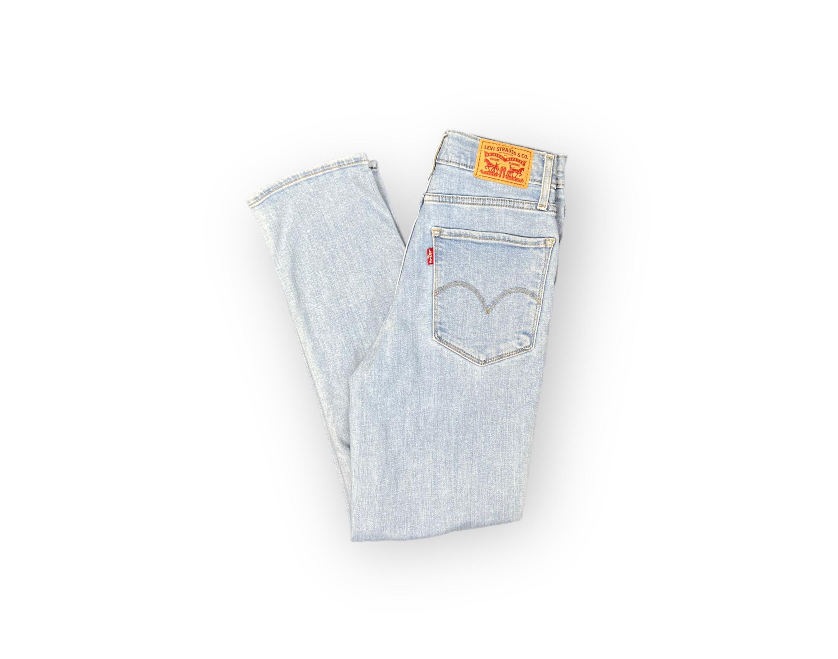 Levi's 724 High Rise Straight Crop nadrág (24)