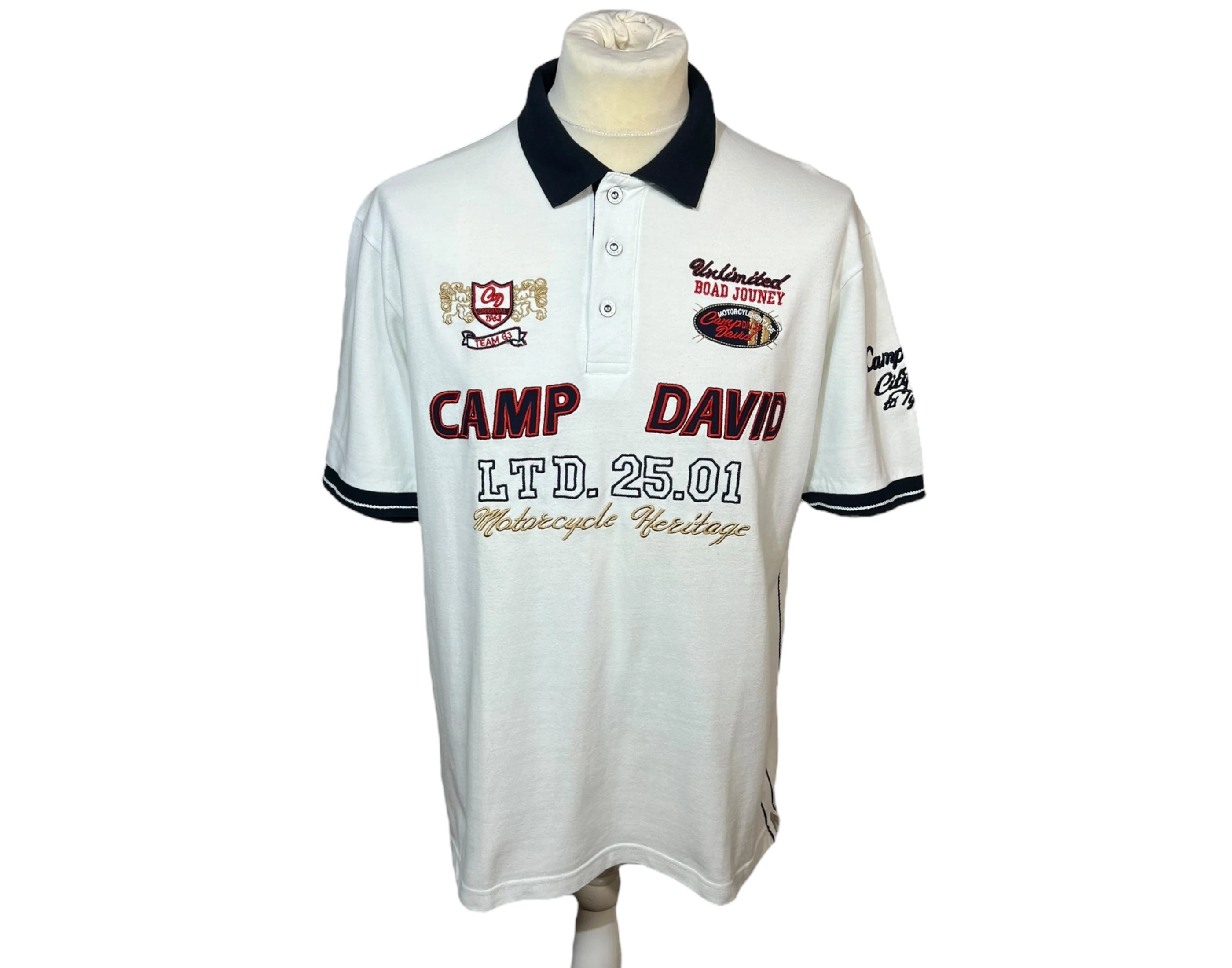 Camp David galléros póló (XXL)